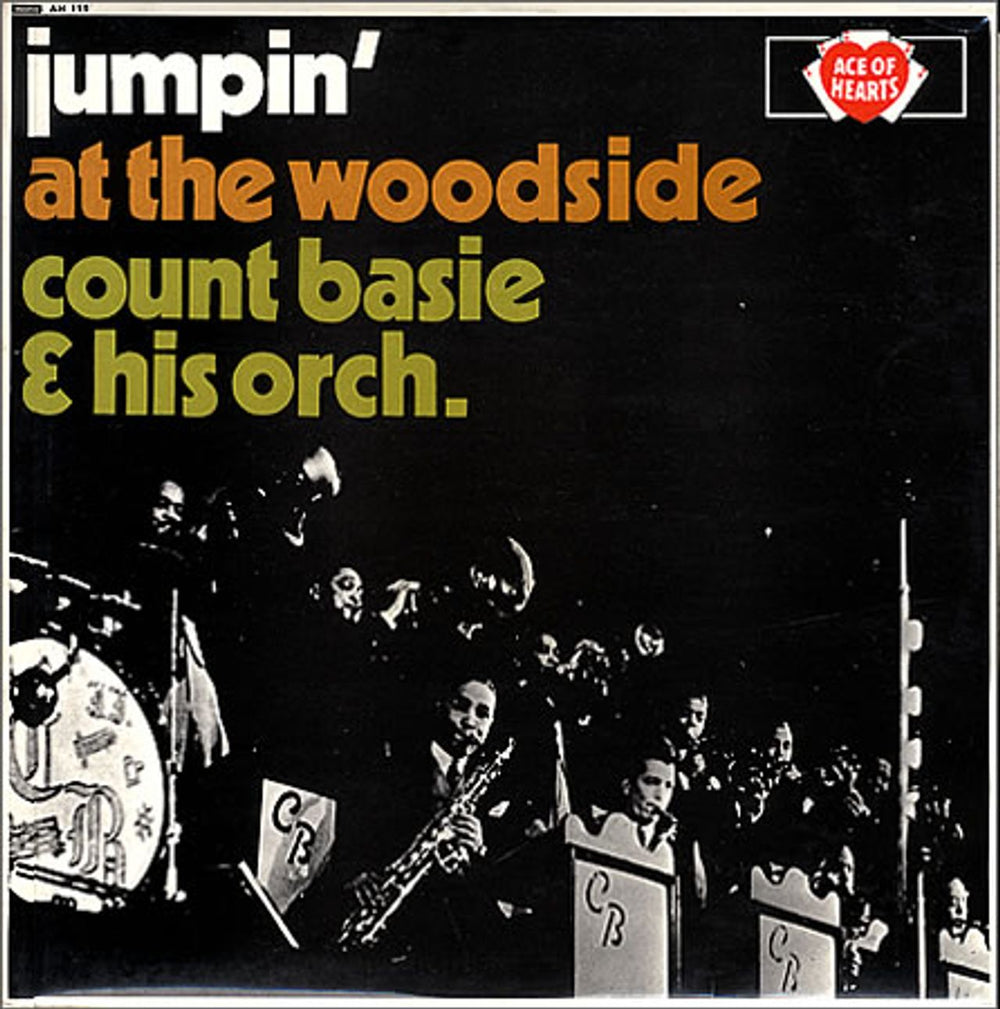 Count Basie Jumpin' At The Woodside UK vinyl LP album (LP record) AH111