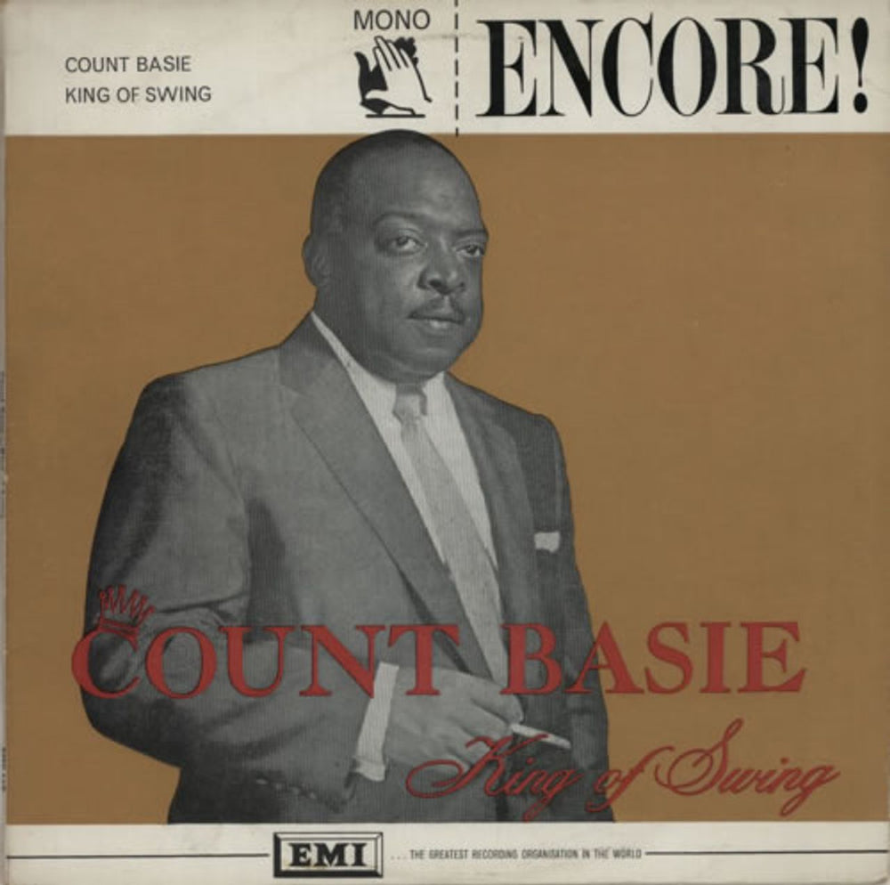 Count Basie King Of Swing UK vinyl LP album (LP record) ENC166