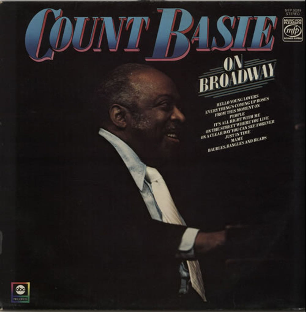 Count Basie On Broadway UK vinyl LP album (LP record) MFP50319