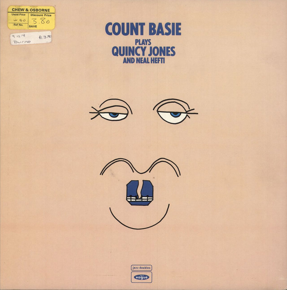 Count Basie Plays Neal Hefti And Quincy Jones UK 2-LP vinyl record set (Double LP Album) VJD558