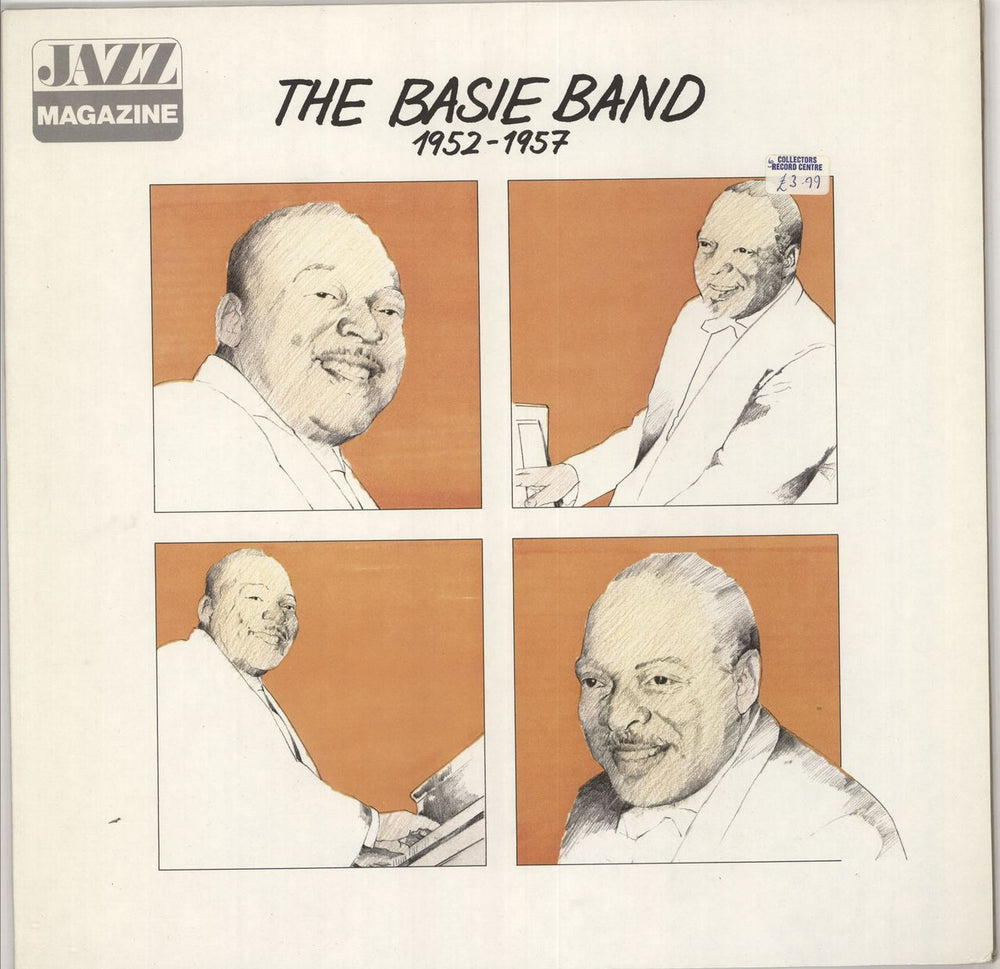 Count Basie The Basie Band 1952-1957 UK vinyl LP album (LP record) 0040.200