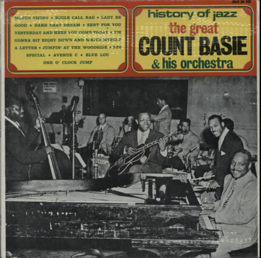 Count Basie The Great Count Basie Italian vinyl LP album (LP record) SM3109