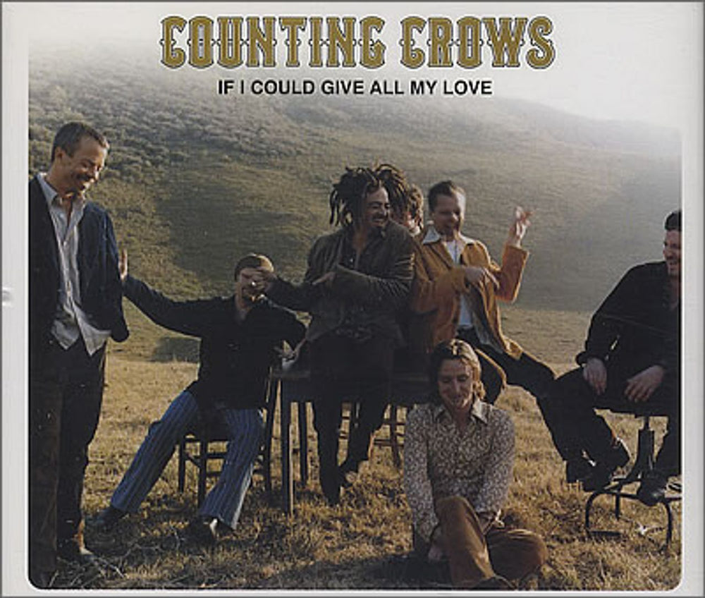 Counting Crows If I Could Give All My Love UK 2-CD single set (Double CD single) 9806830