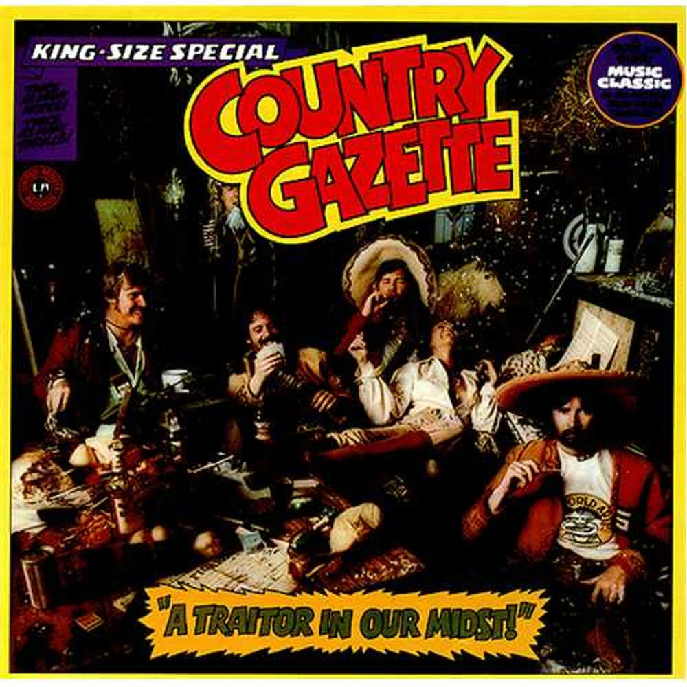 Country Gazette  A Traitor In Our Midst UK vinyl LP album (LP record) UAG29404