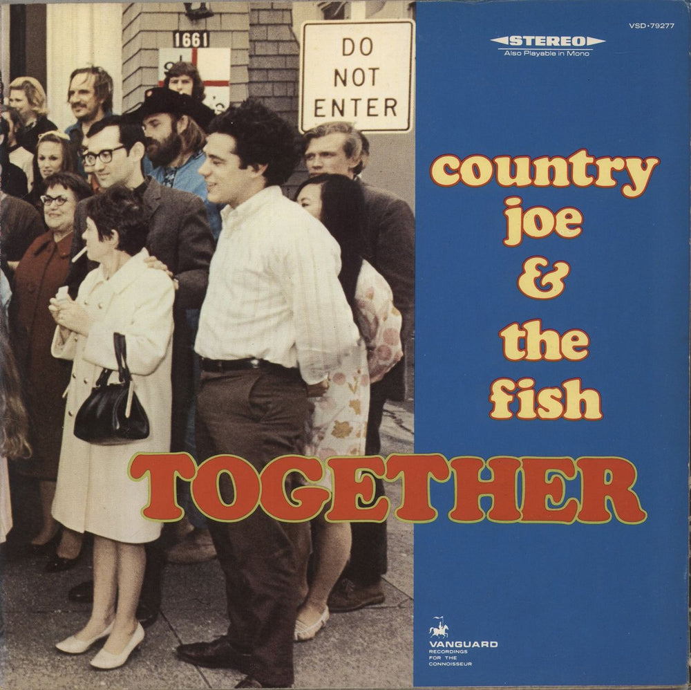 Country Joe & The Fish Together US vinyl LP album (LP record) VSD.79277