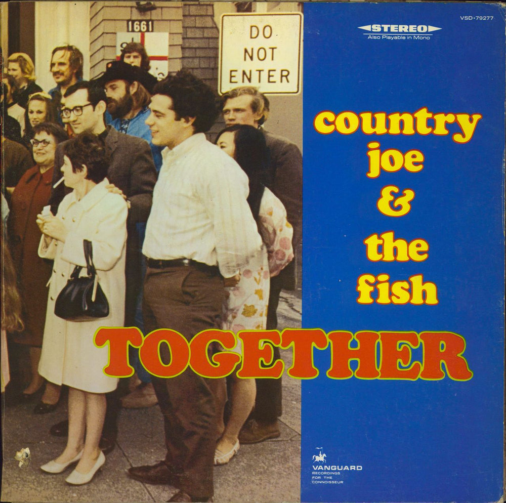 Country Joe & The Fish Together US vinyl LP album (LP record) VSD.79277