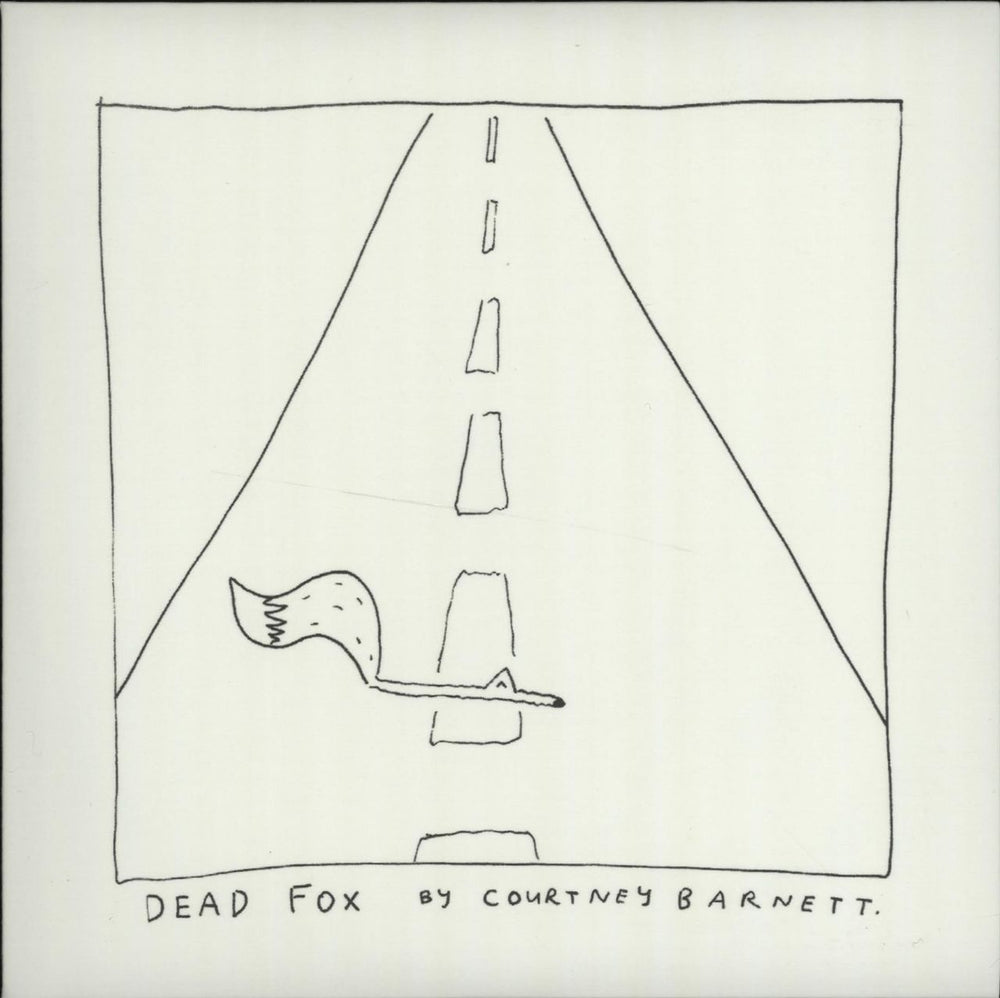 Courtney Barnett Dead Fox UK Promo CD-R acetate HA0036CD