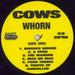 Cows Whorn German vinyl LP album (LP record) 626LPWH829814
