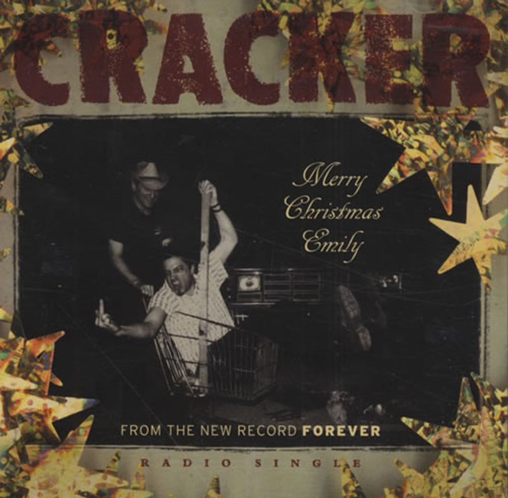 Cracker Merry Christmas Emily US Promo CD single (CD5 / 5") 15373-2