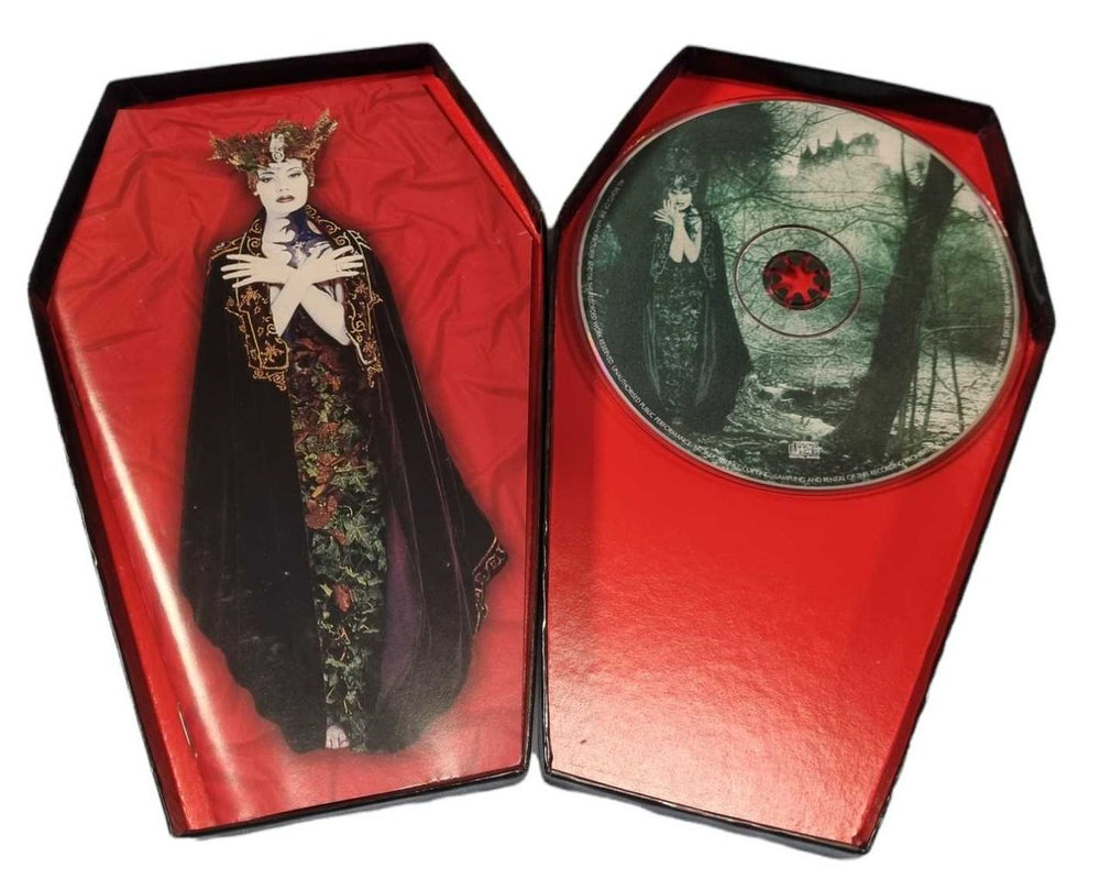 Cradle Of Filth Dusk And Her Embrace - Coffin Box UK CD album (CDLP) DOFCDDU791918