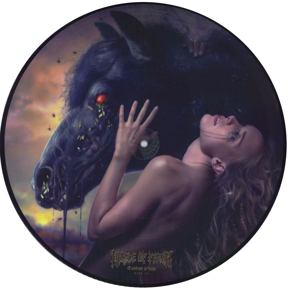 Cradle Of Filth Existence Is Futile German picture disc LP (vinyl picture disc album) 2021