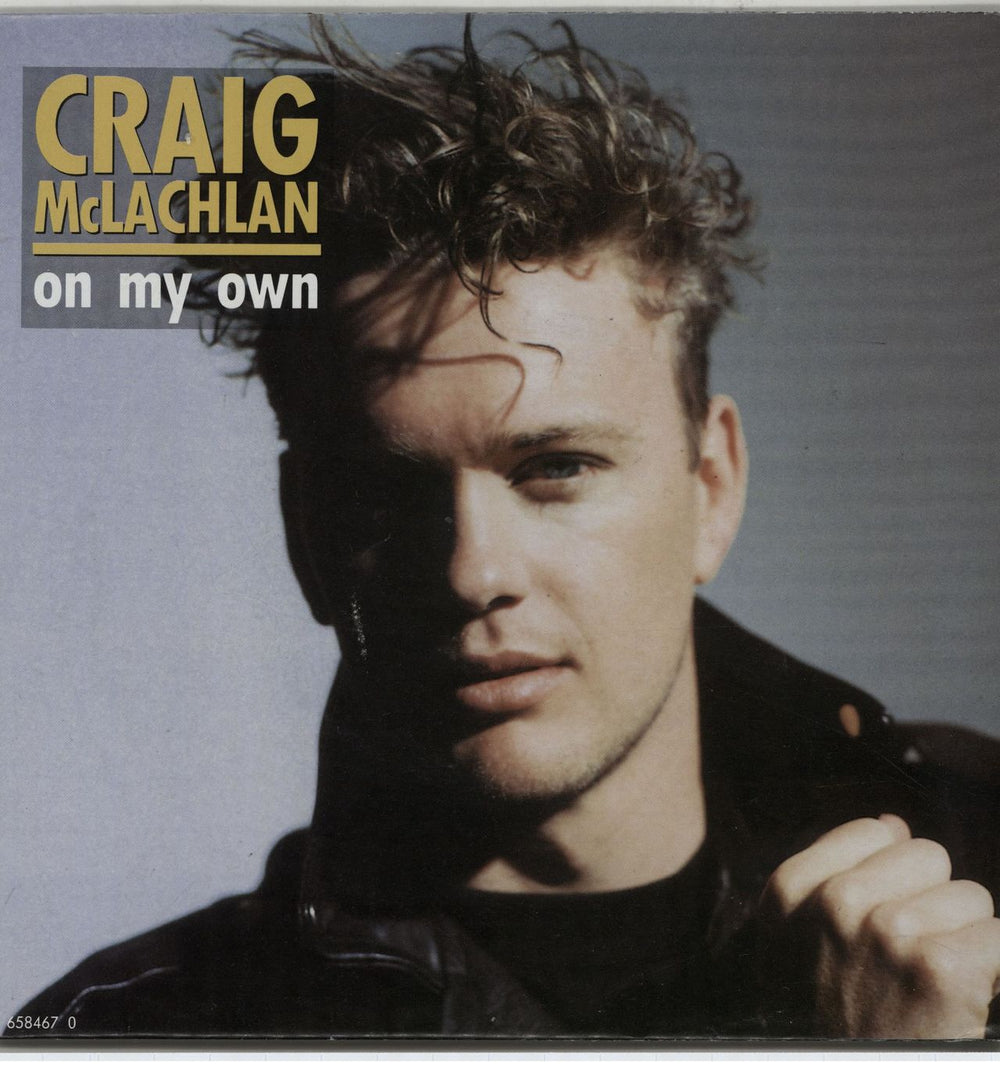 Craig McLachlan On My Own - Poster Sleeve UK 7" vinyl single (7 inch record / 45) 6584670