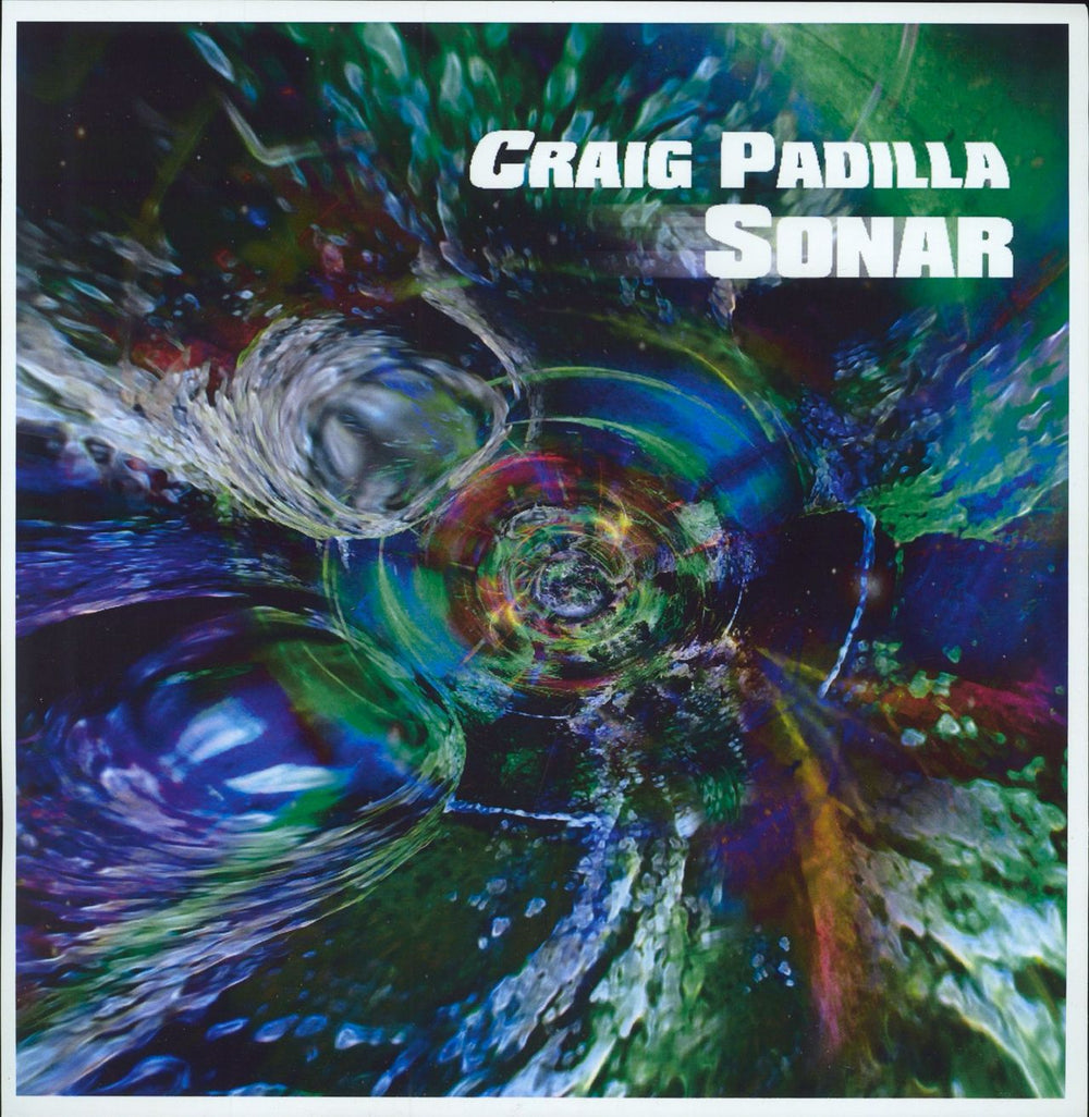 Craig Padilla Sonar - White Label Test Pressing UK 2-LP vinyl record set (Double LP Album)