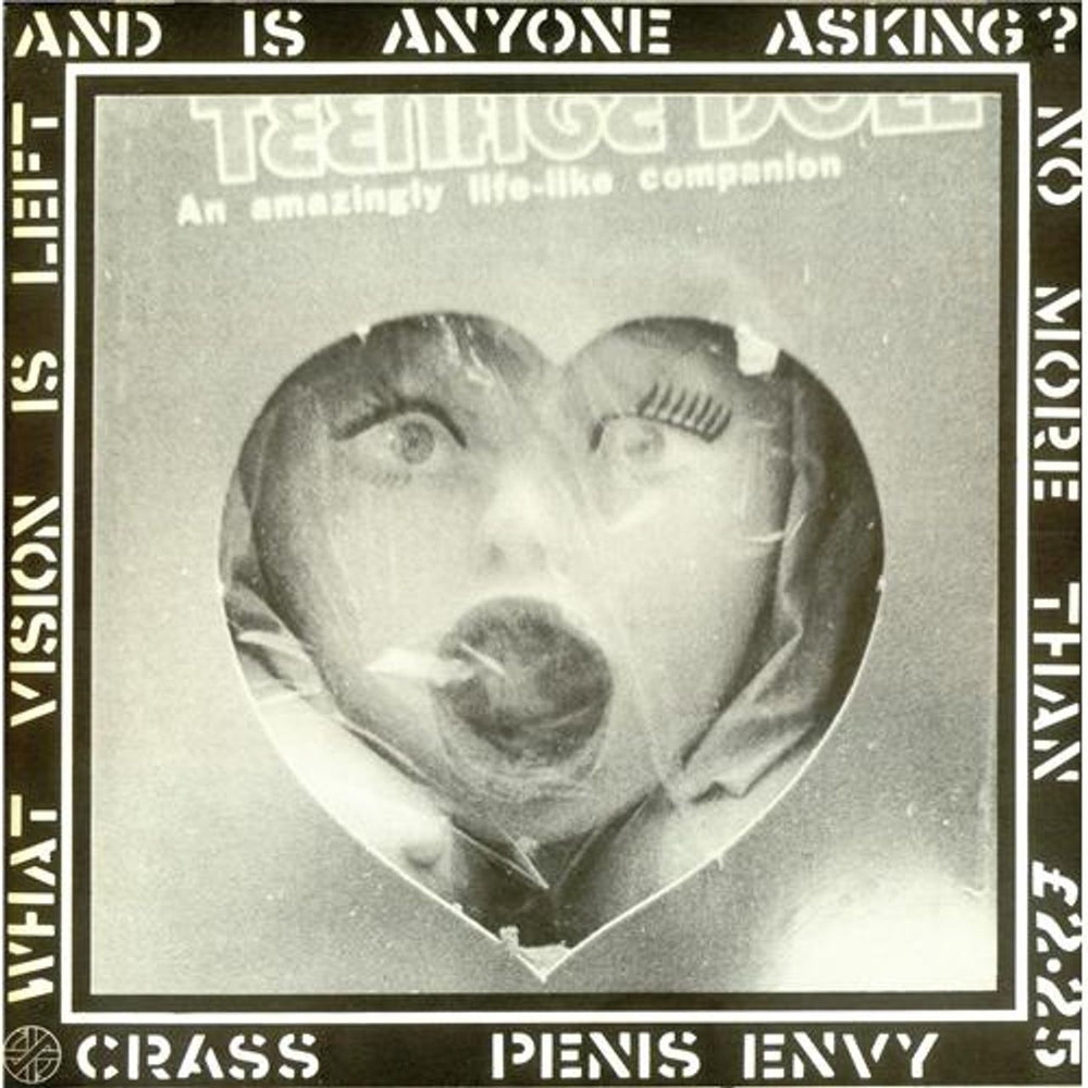 Crass Penis Envy - 1st - £2.25 UK vinyl LP album (LP record) 321984-1