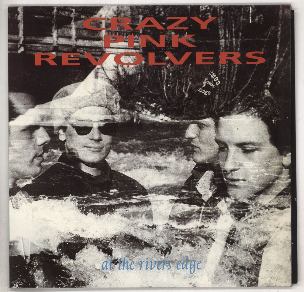 Crazy Pink Revolvers At The Rivers Edge UK vinyl LP album (LP record) ABCLP17