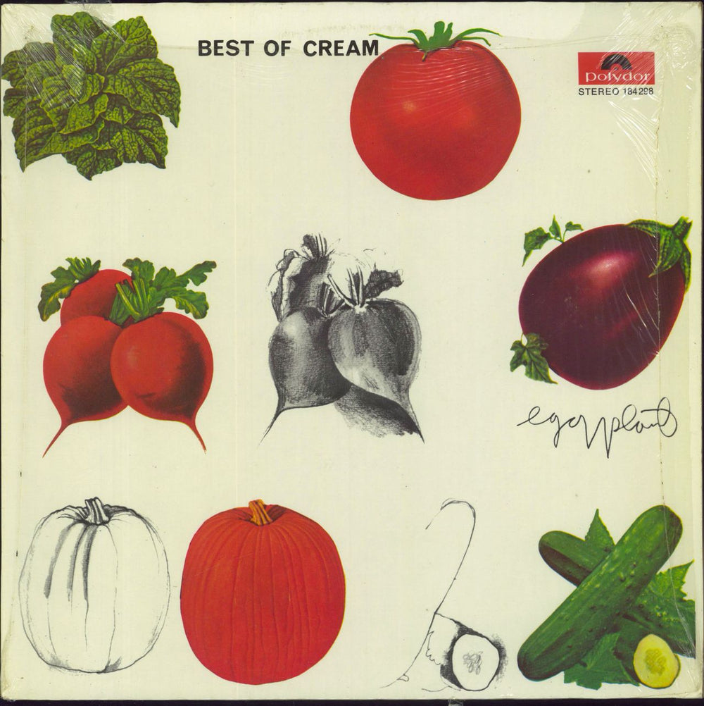 Cream Best Of Cream German vinyl LP album (LP record) 184298