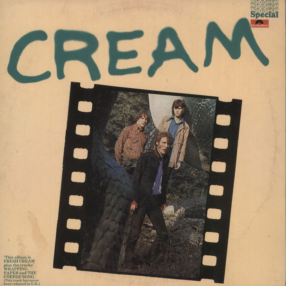 Cream Cream - 2nd UK vinyl LP album (LP record) 2384067