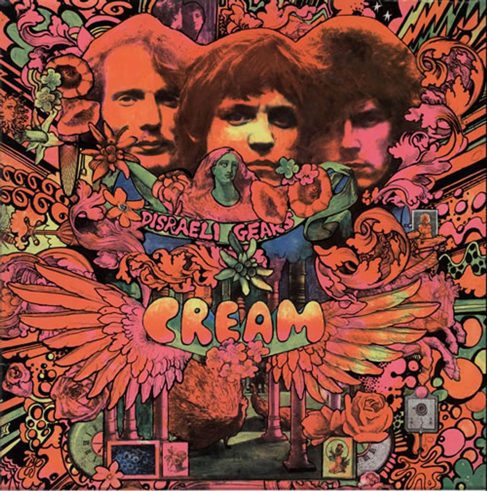 Cream Disraeli Gears - 1st - EX UK vinyl LP album (LP record) 594003