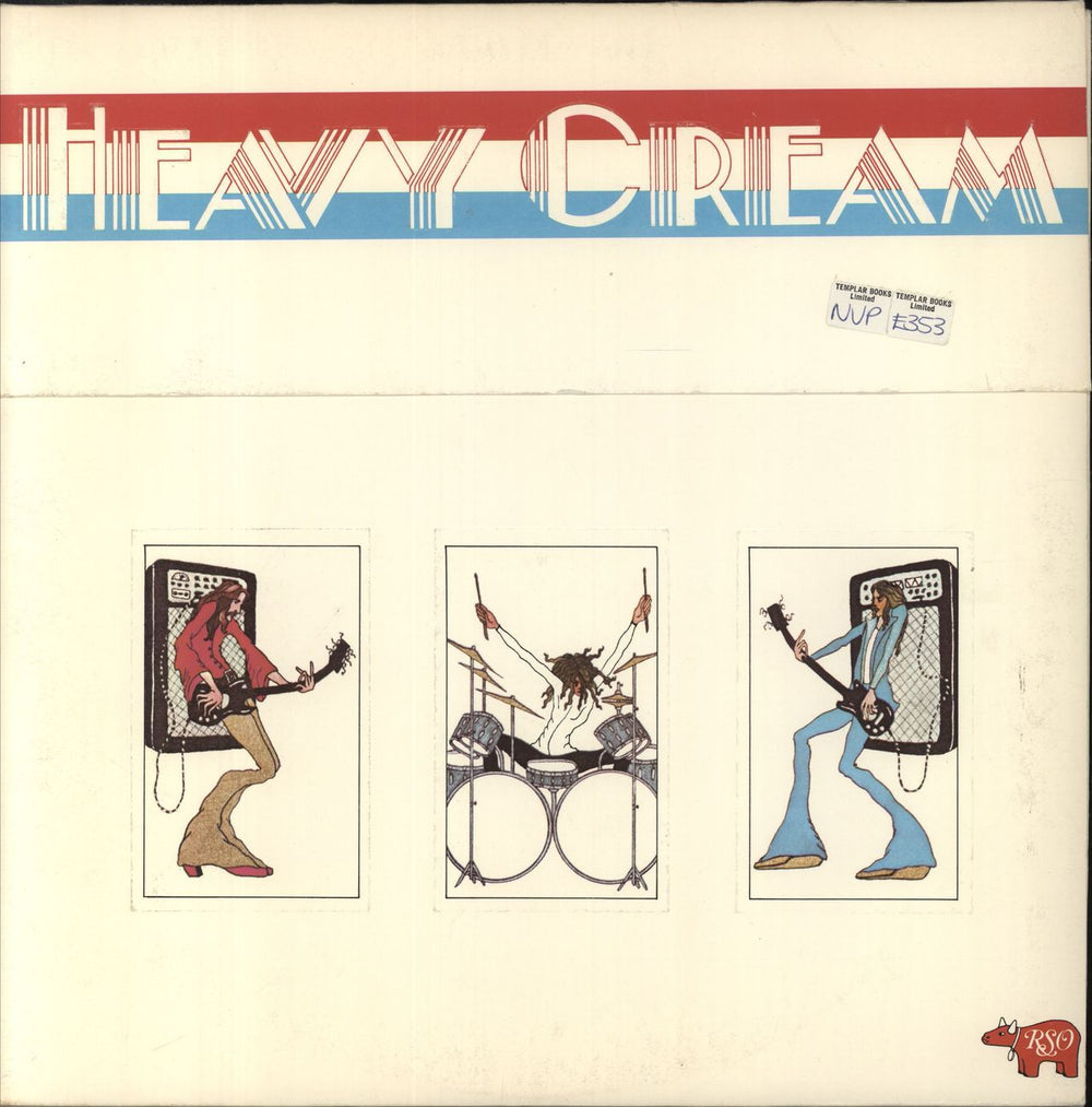 Cream Heavy Cream - 1st - Price Stickered UK vinyl LP album (LP record) 2659022