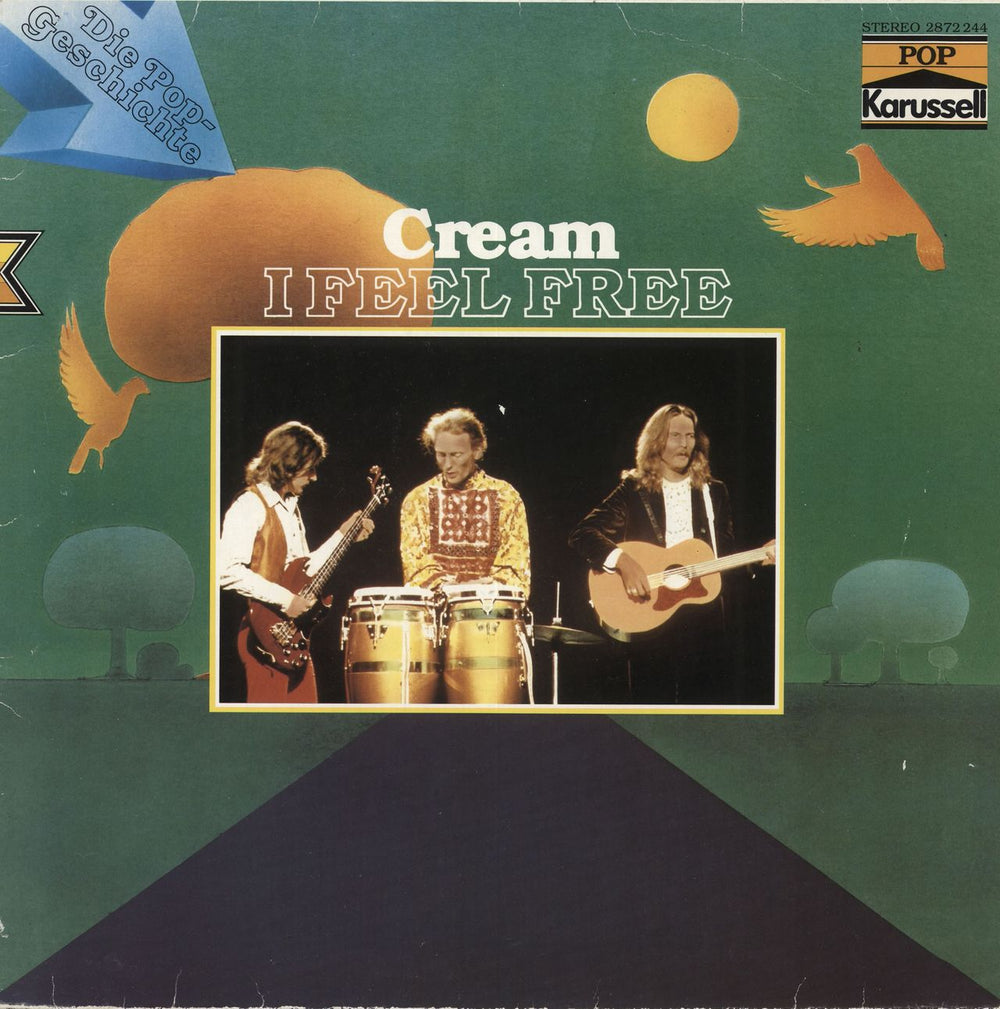 Cream I Feel Free - EX German vinyl LP album (LP record) 2872244