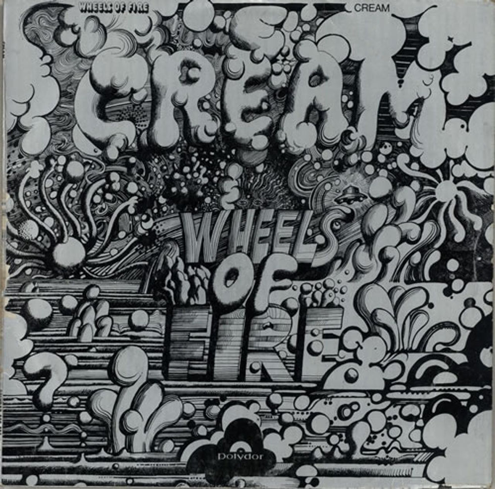 Cream Wheels Of Fire - In The Studio - VG UK vinyl LP album (LP record) 582033