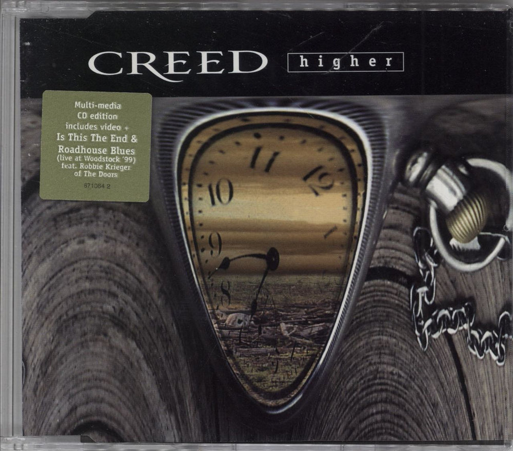 Creed Higher UK CD single (CD5 / 5") 6710642