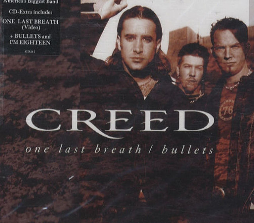 Creed One Last Breath UK CD/DVD single set 6728262/9