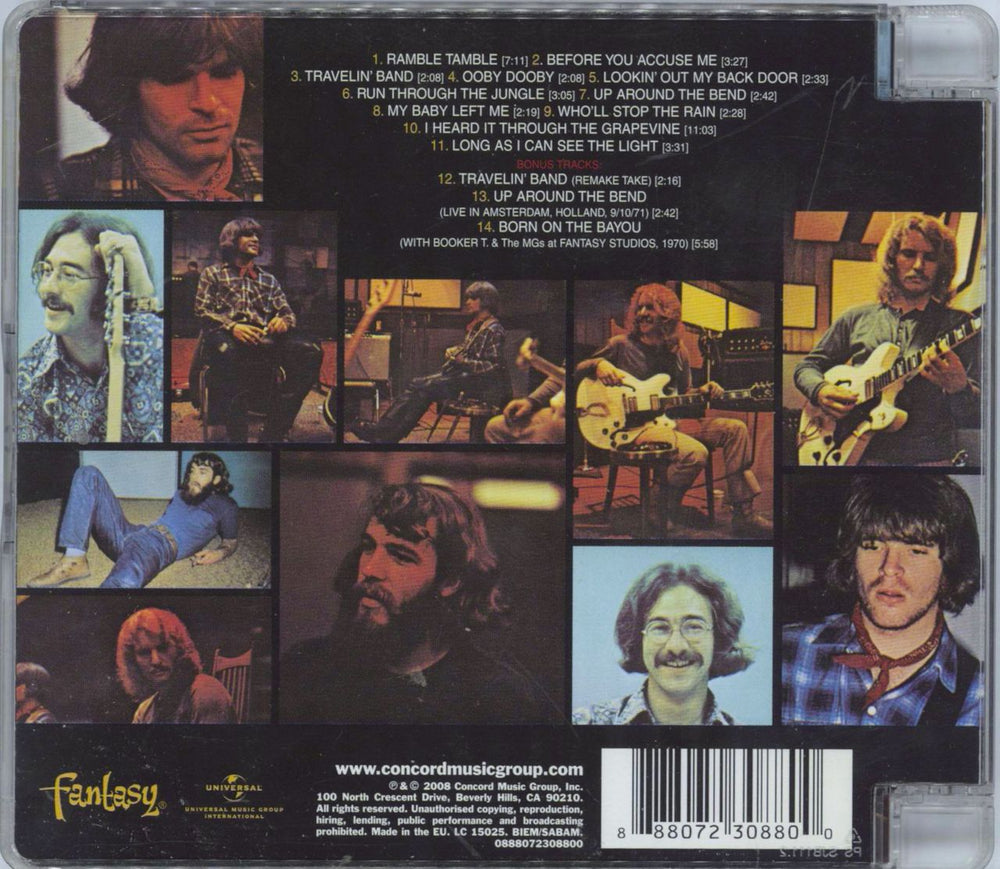 Creedence Clearwater Revival Cosmo's Factory: 40th Anniversary UK CD album (CDLP) 888072308800