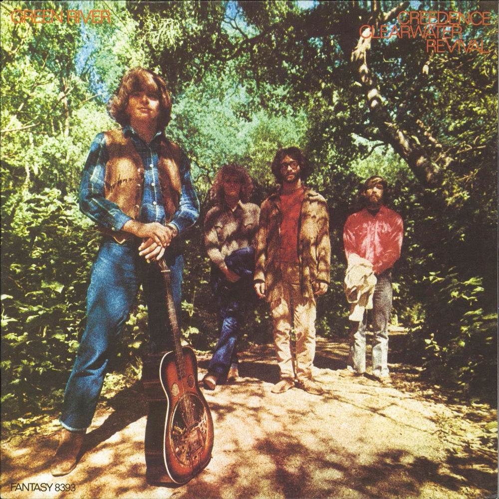 Creedence Clearwater Revival Green River - 180g UK vinyl LP album (LP record) 0025218839310