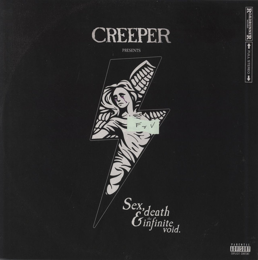 Creeper Sex, Death & The Infinite Void - Black Sleeve UK vinyl LP album (LP record) 0190295283919