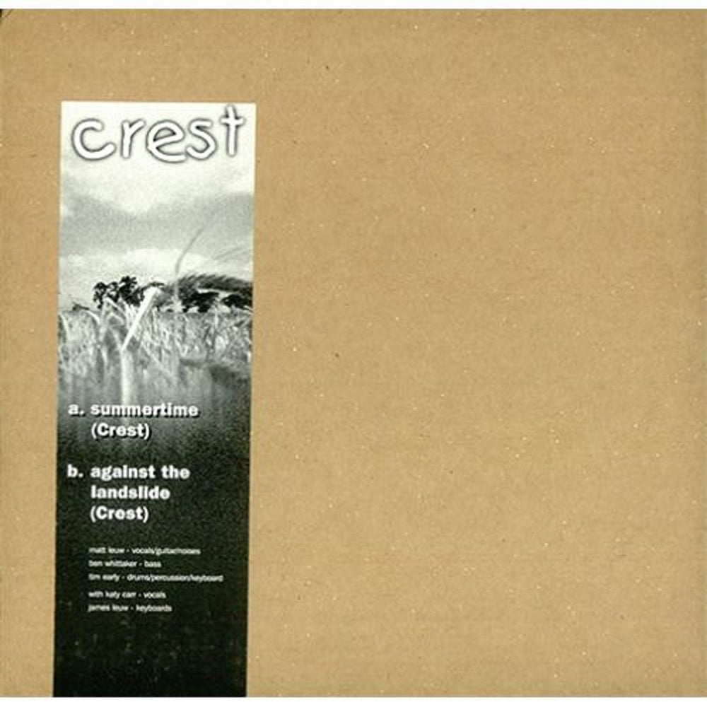 Crest Summertime UK 7" vinyl single (7 inch record / 45) NBX039