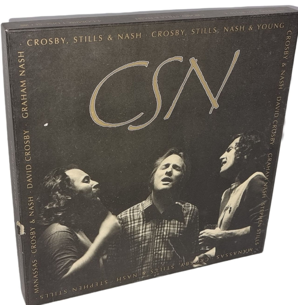 Crosby, Stills & Nash C.S.N. - Deluxe Box - EX German CD Album Box Set 7567-82319-2