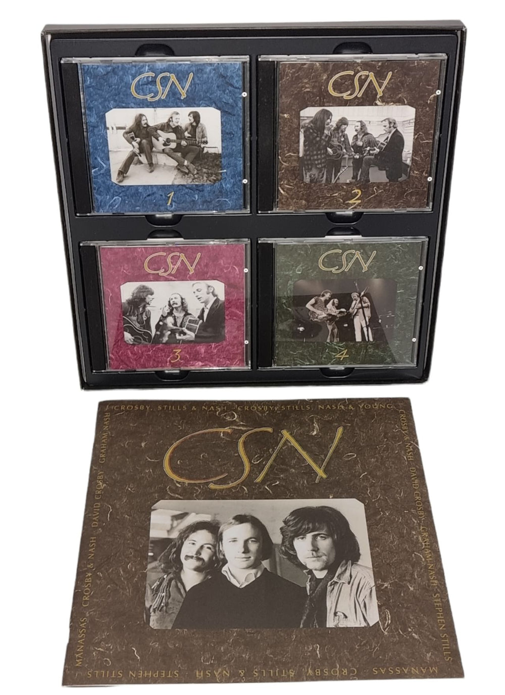 Crosby, Stills & Nash C.S.N. - Deluxe Box - EX German CD Album Box Set NOYDXCS791391