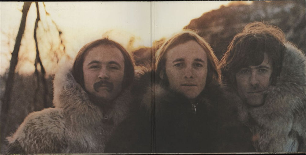 Crosby, Stills & Nash Crosby, Stills & Nash - 1st + Insert UK vinyl LP album (LP record) 1969