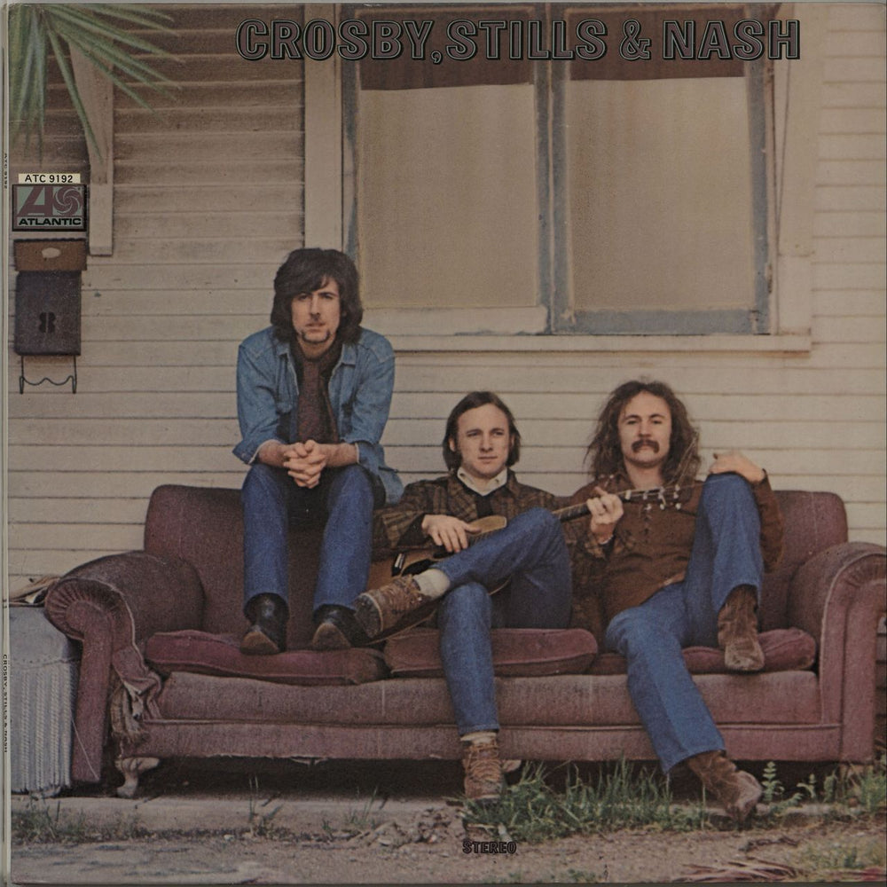 Crosby, Stills & Nash Crosby, Stills & Nash South African vinyl LP album (LP record) ATC9192