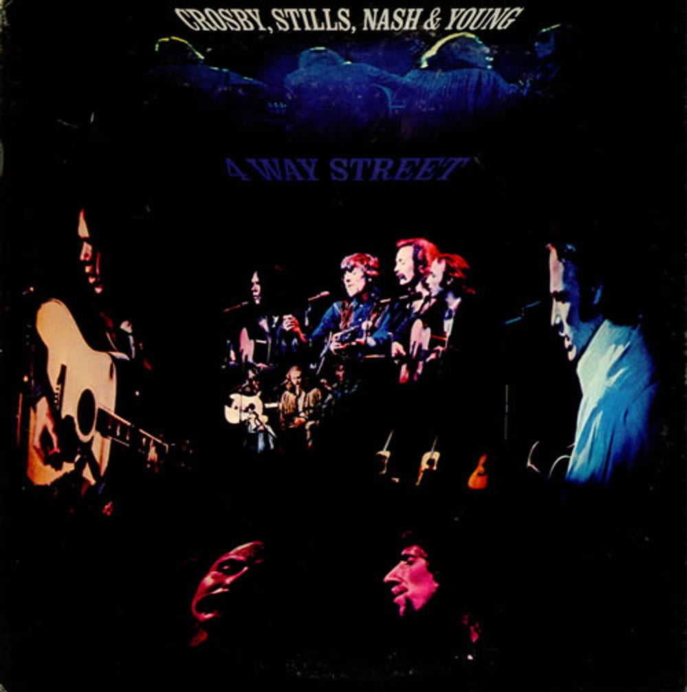 Crosby, Stills, Nash & Young 4 Way Street US 2-LP vinyl record set (Double LP Album) SD2-902