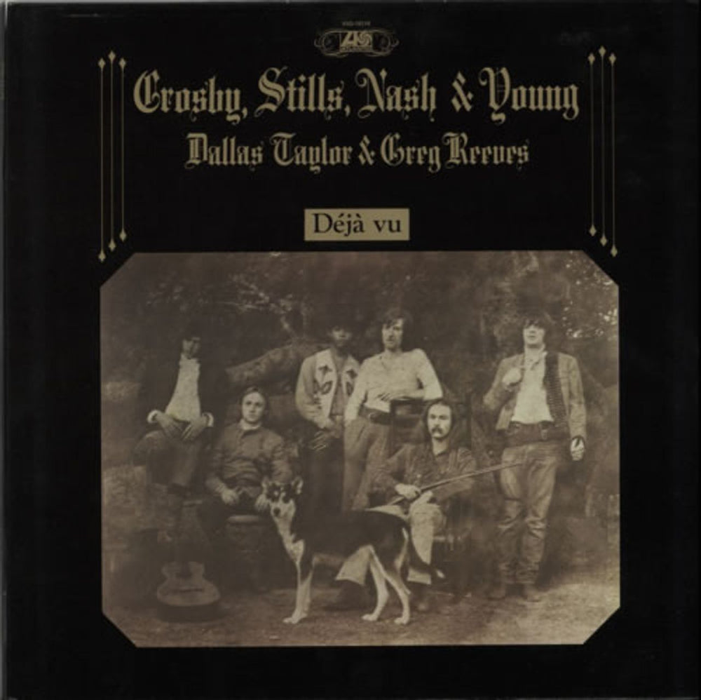 Crosby, Stills, Nash & Young Déjà Vu Canadian vinyl LP album (LP record) KSD-19118