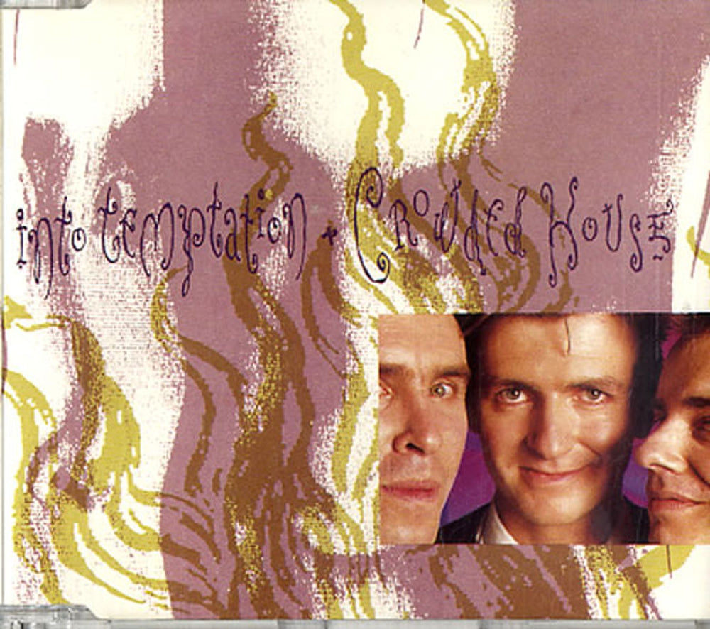 Crowded House Into Temptation Dutch CD single (CD5 / 5") CDR2032602