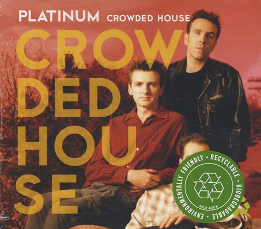 Crowded House Platinum US CD album (CDLP) 09463-87212-2-2