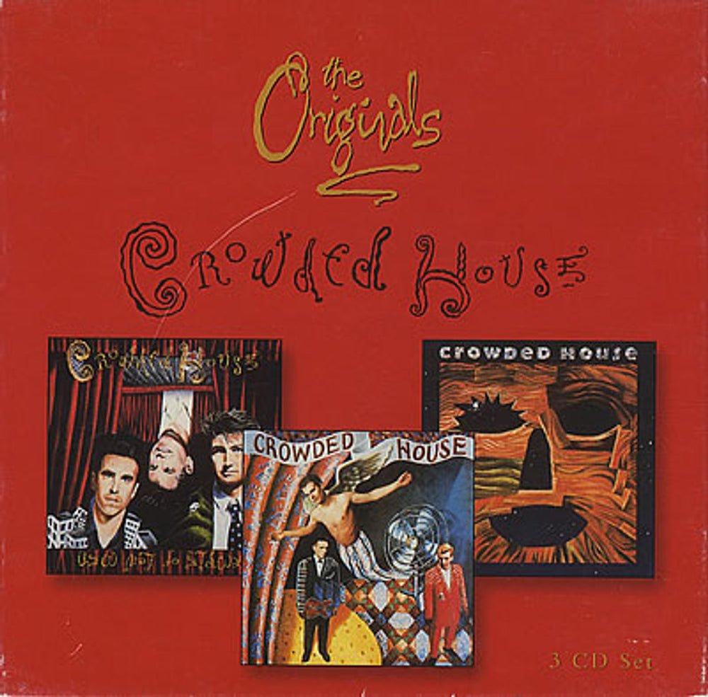 Crowded House The Originals UK 3-CD album set (Triple CD) CDOMB001