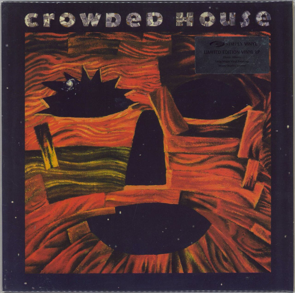 Crowded House Woodface UK vinyl LP album (LP record) SVLP240