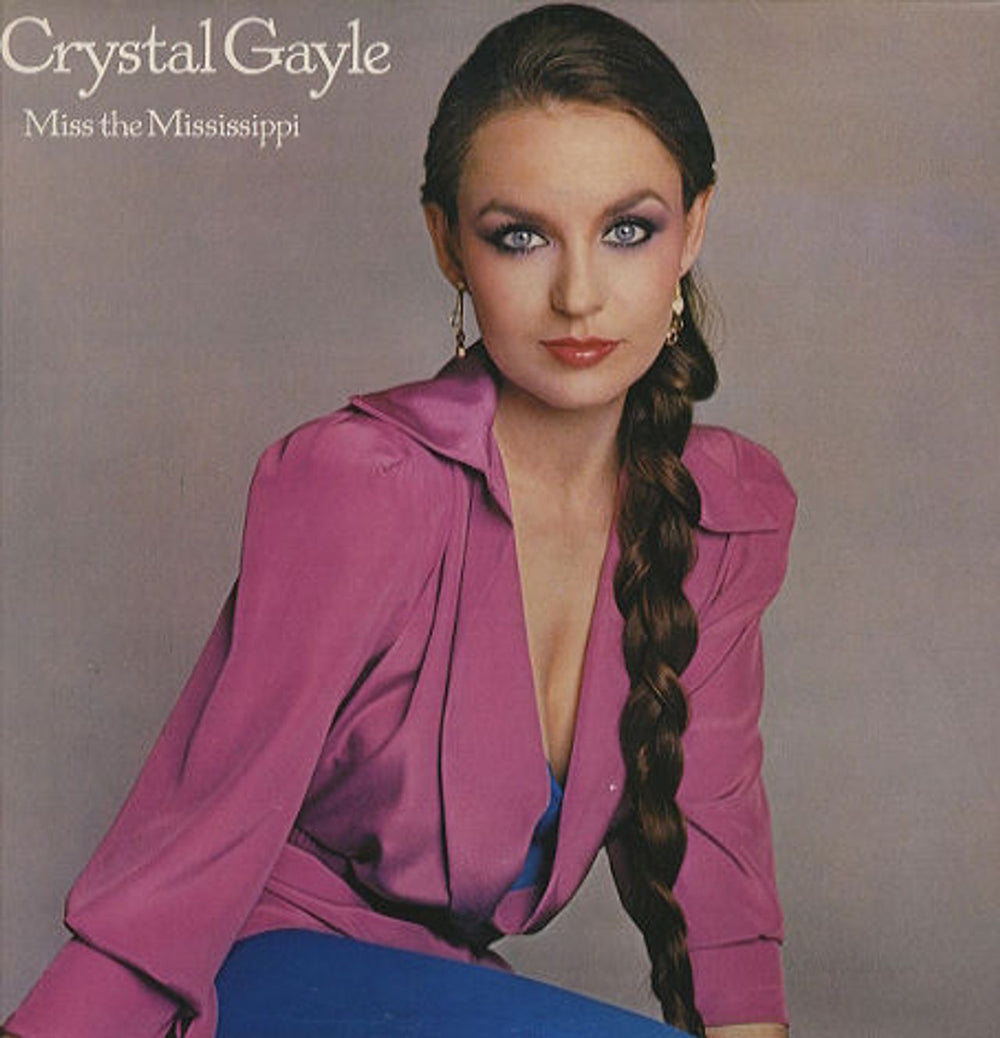 Crystal Gayle Miss The Mississippi UK vinyl LP album (LP record) CBS86102