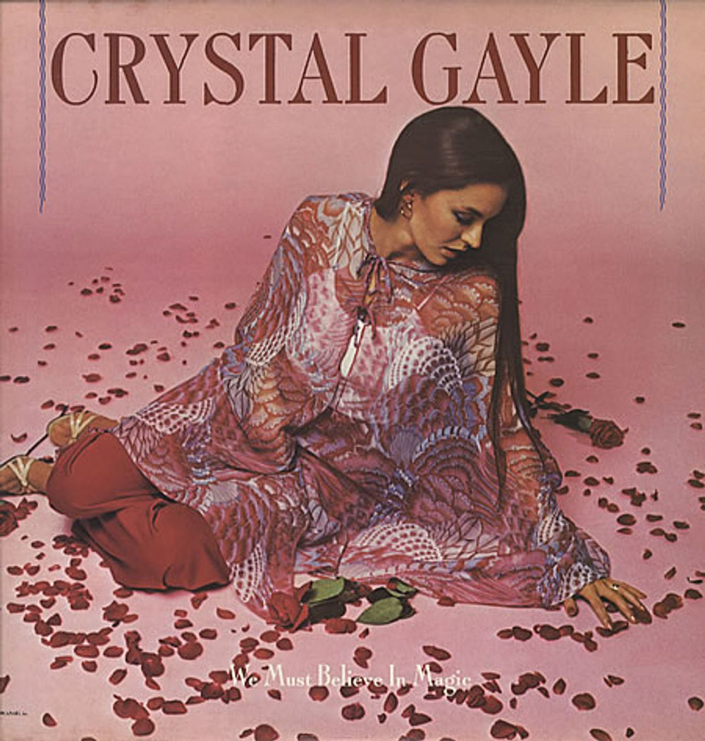 Crystal Gayle We Must Believe In Magic UK vinyl LP album (LP record) UAG30108