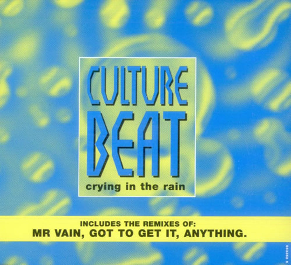 Culture Beat Crying In The Rain Austrian CD single (CD5 / 5") 6633585