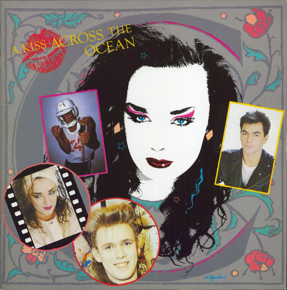 Culture Club A Kiss Across The Ocean + Ticket Stub Japanese Promo tour programme TOUR PROGRAMME