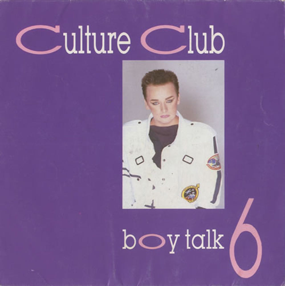 Culture Club Boy Talk 6 UK Promo 7" vinyl single (7 inch record / 45) CCFAN6