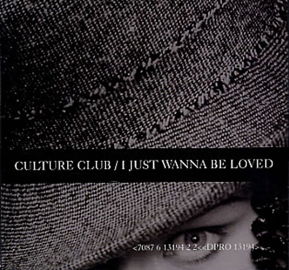 Culture Club I Just Wanna Be Loved US Promo CD single (CD5 / 5") DPRO-13194