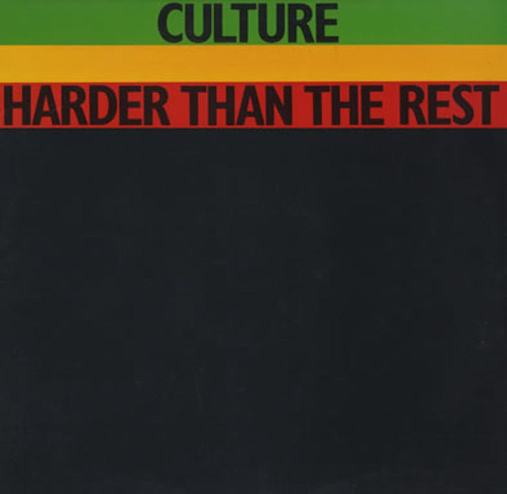 Culture Harder Than The Rest UK vinyl LP album (LP record) FL1016