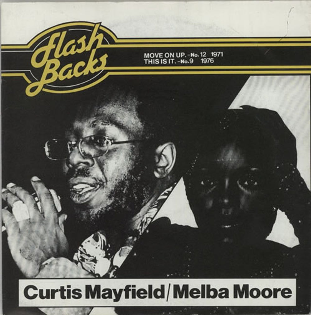 Curtis Mayfield Move On Up UK 7" vinyl single (7 inch record / 45) FBS23