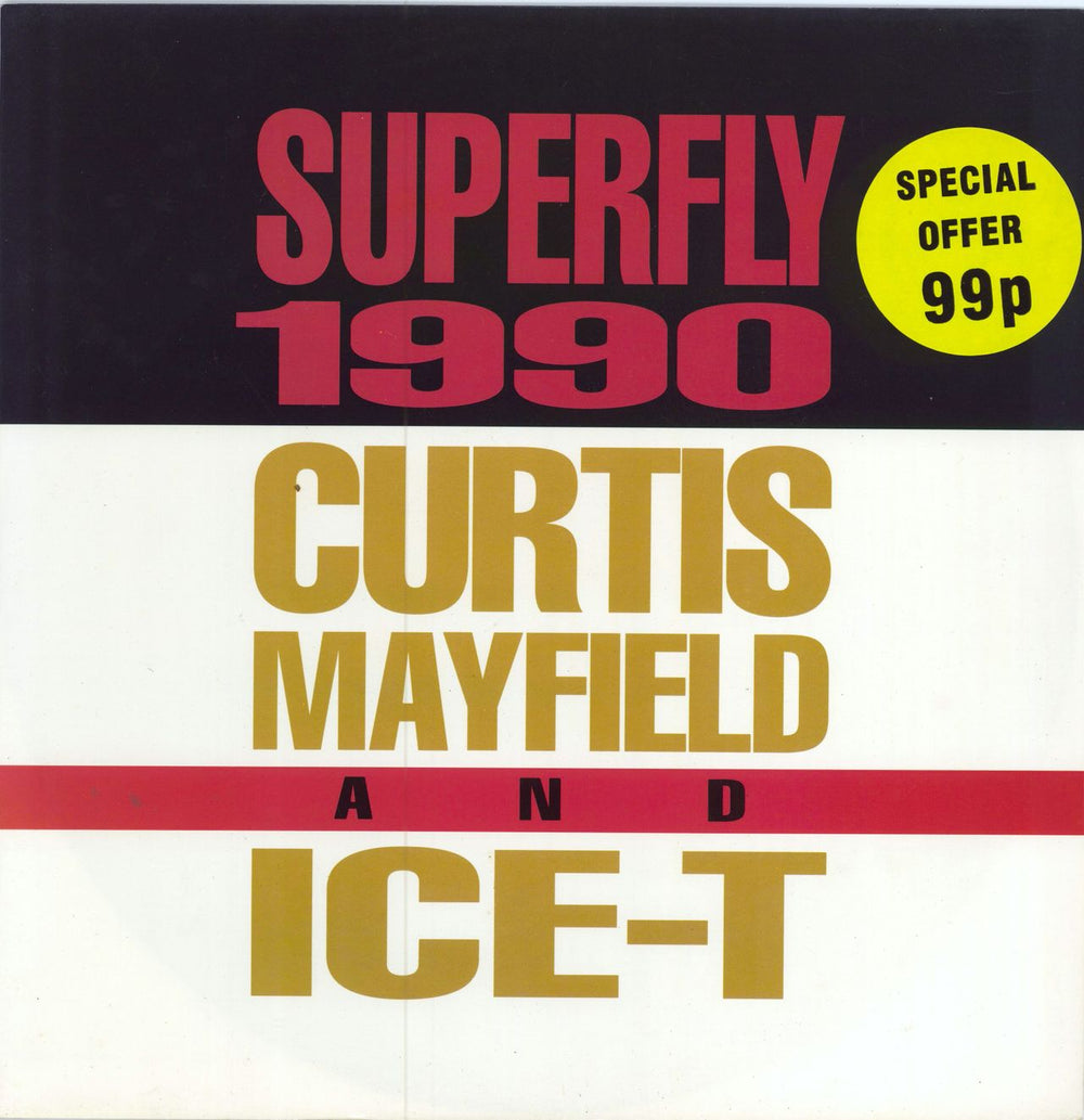 Curtis Mayfield Superfly 1990 UK 12" vinyl single (12 inch record / Maxi-single) 12CL586